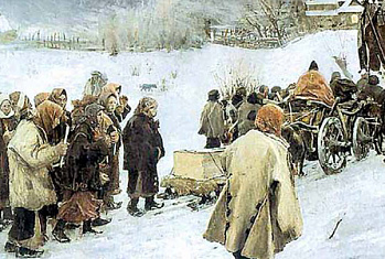 Традиции обряда погребения в народных преданиях Руси